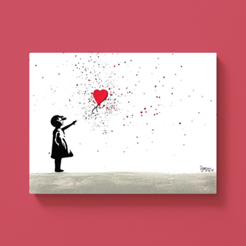 Banksy Girl with Balloon