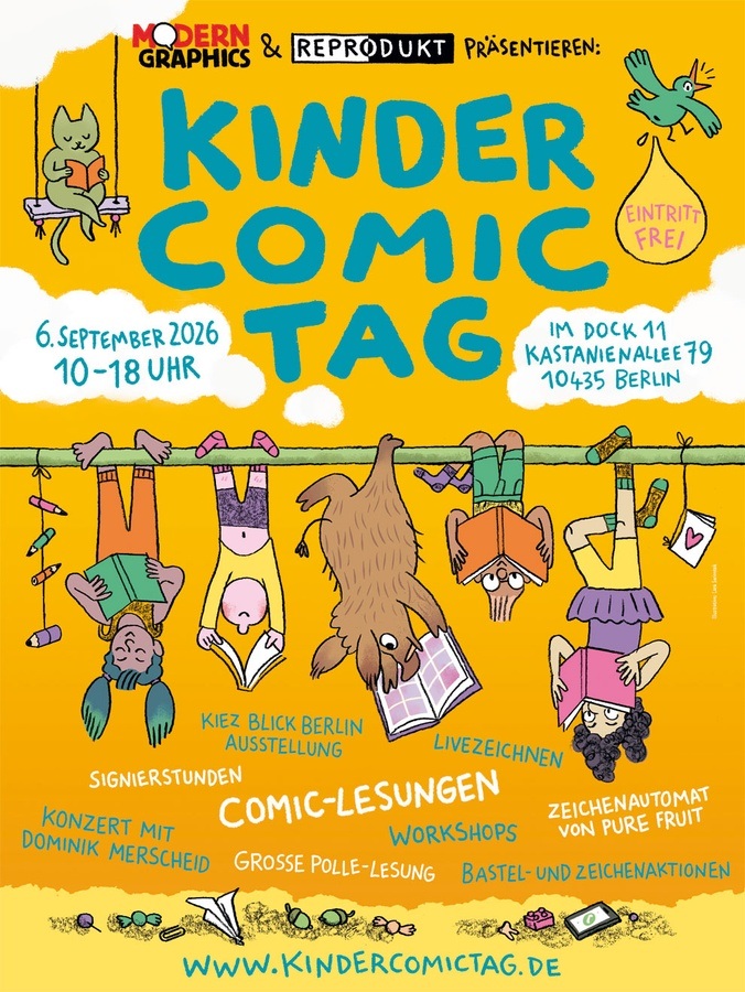Titelbild der Veranstaltung KINDER COMIC TAG 2026