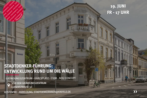 Stadtdenker-Führung: Entwicklung rund um die Wälle