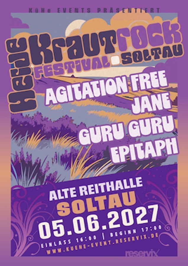 Titelbild der Veranstaltung KrautRockFestival Soltau 2027