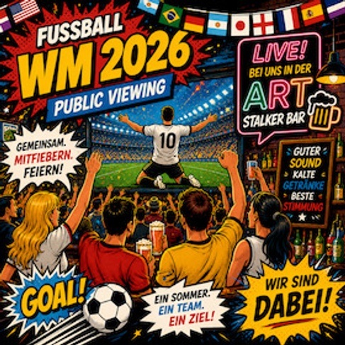 WM Public Viewing im ART Stalker