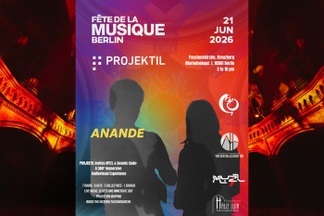 ANANDE l Melodic Techno & Organic House
PROJEKTIL invites MYZL & Cosmic Code
Eine 360° immersive Audiovisual Experience