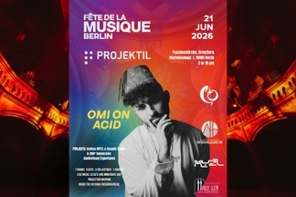 Omi on Acid l Tribal, Ethnic Acid House & Techno
PROJEKTIL invites MYZL & Cosmic Code
Eine 360° immersive Audiovisual Experience
