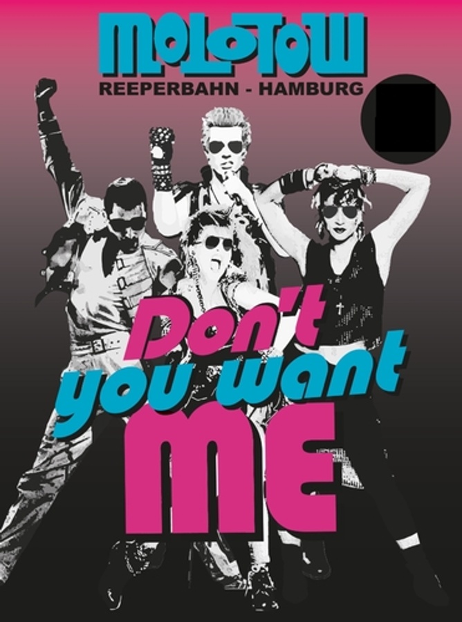 Titelbild der Veranstaltung DON'T YOU WANT ME - 80s Party