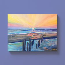 Sonnenaufgang am Meer