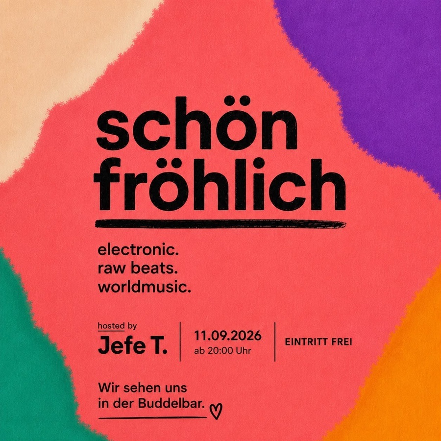 Titelbild der Veranstaltung schön fröhlich