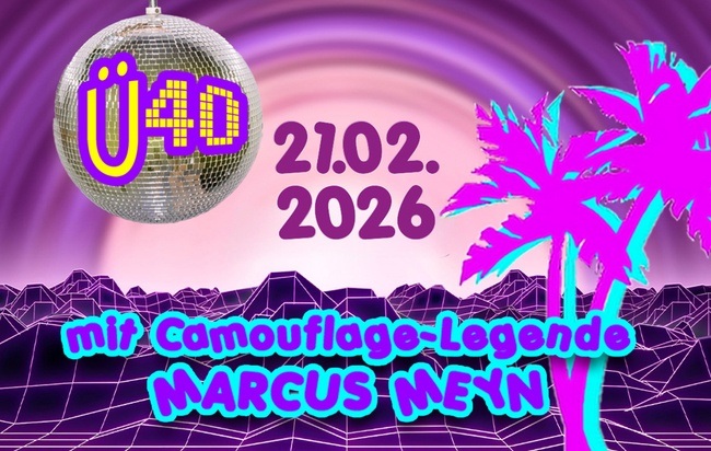Ü40 Party mit Marcus Meyn & DJ Pflaumi