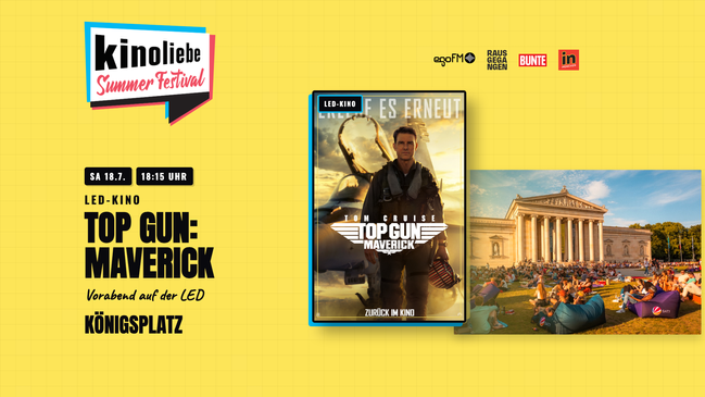 Top Gun: Maverick - Open Air Vorabend - Kinoliebe 2026 - LED
