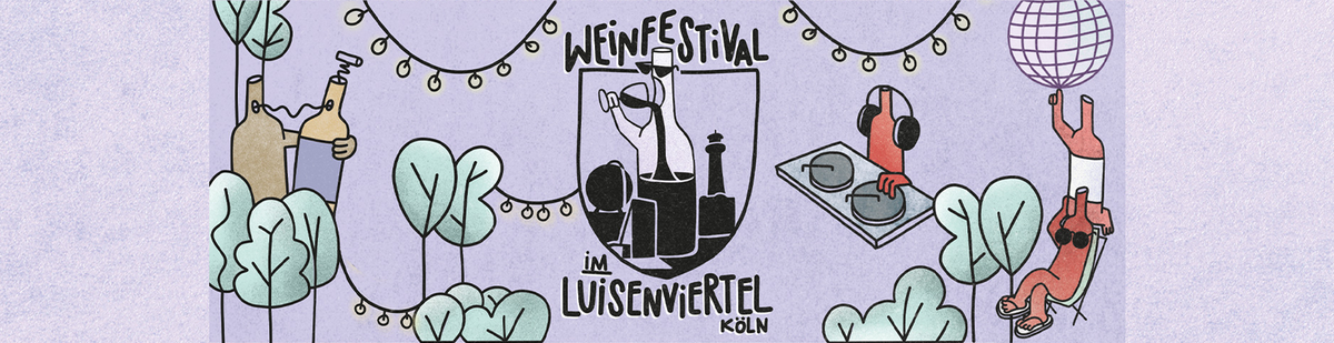 Weinfestival im Luisenviertel Köln 2025