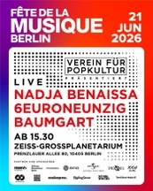 Baumgart | Verein für Popkultur Open Air | Zeiss-Großplanetarium