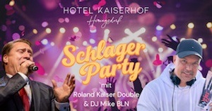 Schlagerparty mit Roland Kaiser Double