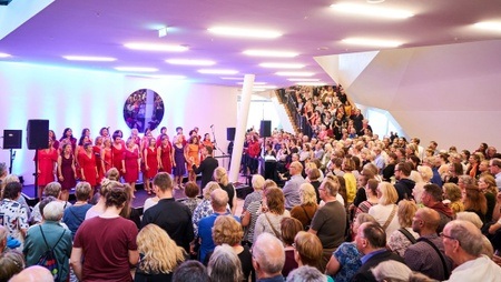 Die Elbphilharmonie singt
