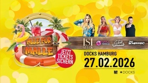 Alle für Malle mit Isi Glück im Hamburger Docks