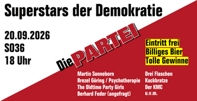 Superstars der Demokratie