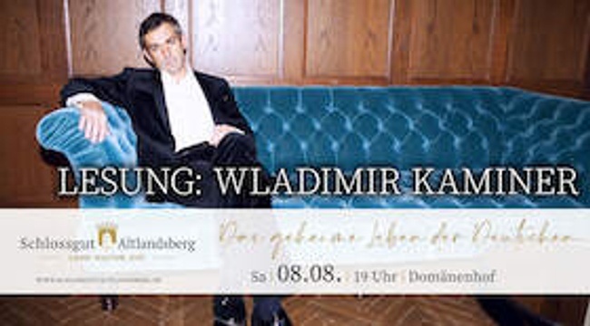 Lesung: Wladimir Kaminer - Das geheime Leben der Deutschen
