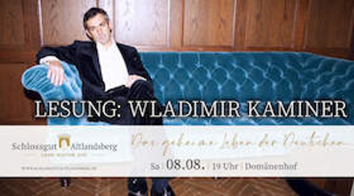 Titelbild der Veranstaltung Lesung: Wladimir Kaminer - Das geheime Leben der Deutschen