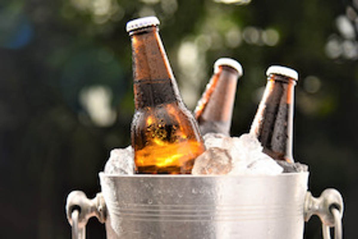 Flanier mit Bier