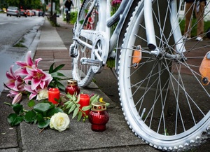 Ride of Silence in Krefeld – Zubringer aus Duisburg
