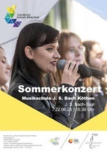 Sommerkonzert der Musikschule