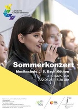 Sommerkonzert der Musikschule