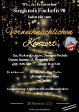 Vorweihnachtliches Konzert