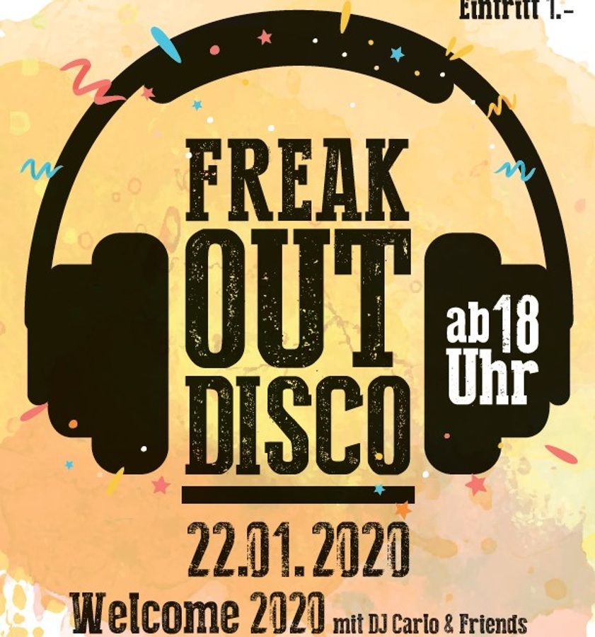 Titelbild der Veranstaltung Freak Out Disco