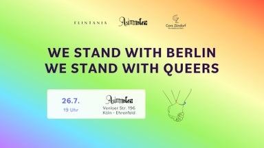 We Stand With Berlin, We Stand With Queers