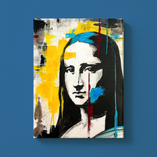 Street Art Mona Lisa