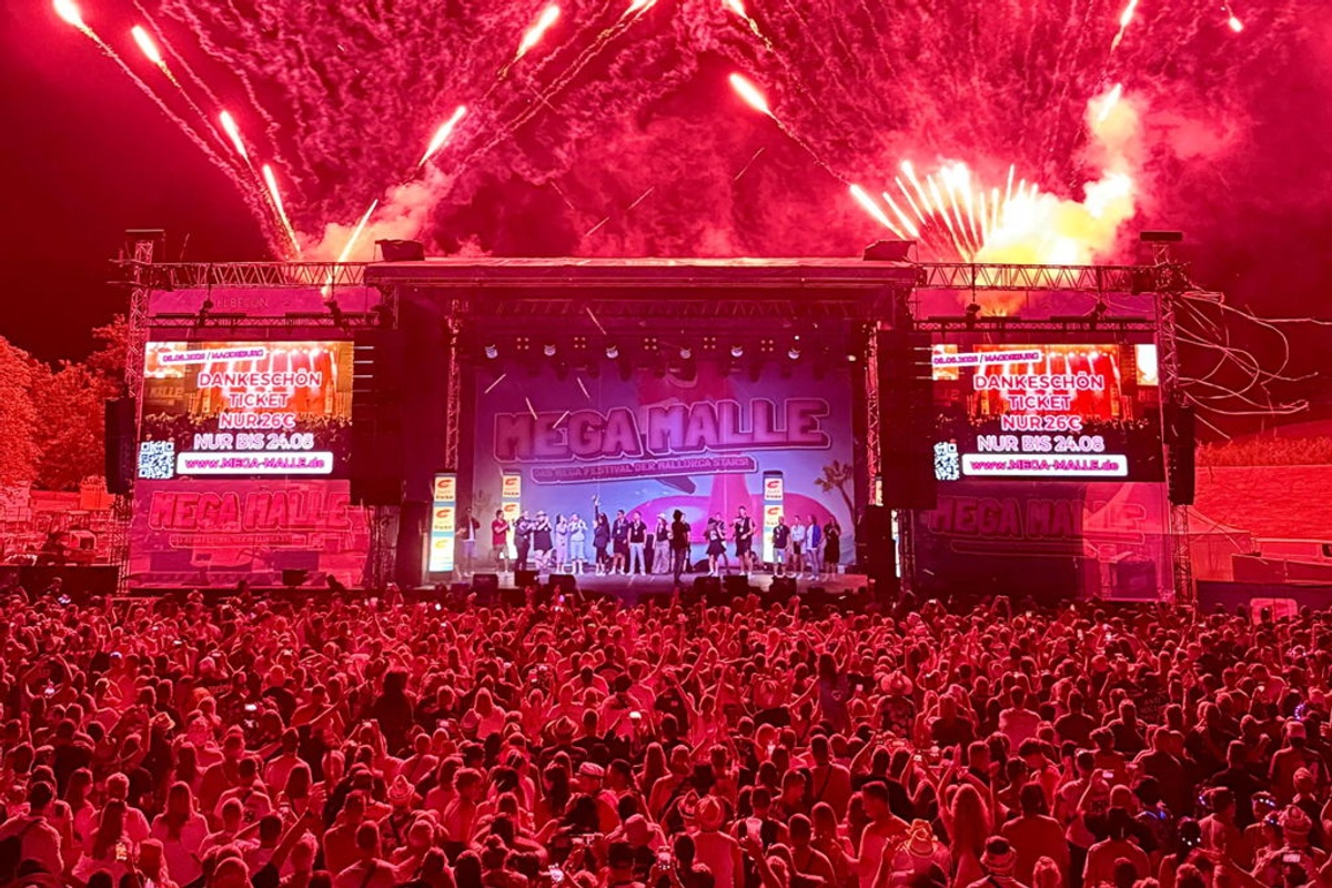 MEGA MALLE 2026 - Deutschlands größtes Mallorca Festival im Sommer