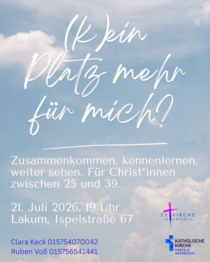 (K)ein Platz mehr für mich?