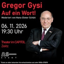 Gregor Gysi - Auf ein Wort!