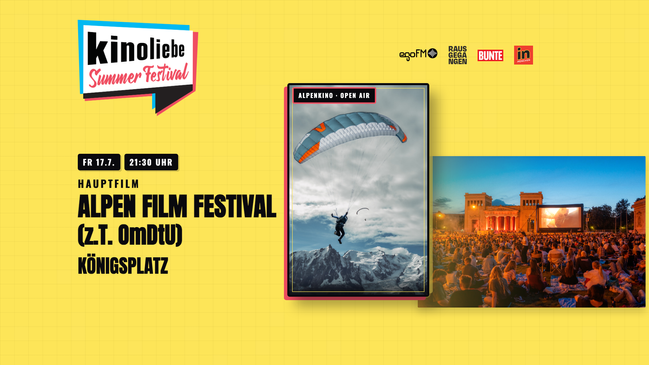 Alpen Film Festival (z.T. OmDtU) — Passion Tour Open Air — Kinoliebe 2026 · MAIN