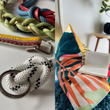 Upcycling-Workshop: Schmuck aus Kletterseilen und DIY-Sitzsack zum Selbernähen