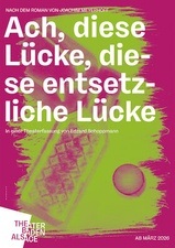 Ach, diese Lücke, diese entsetzliche Lücke