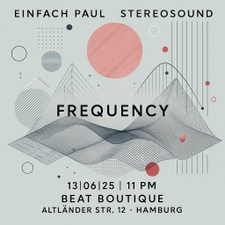Frequency - Deep grooves. Raw energy. No compromise