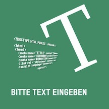 Bitte Text eingeben