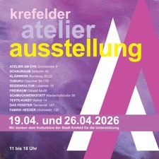 Krefelder Atelier Ausstellung 2026