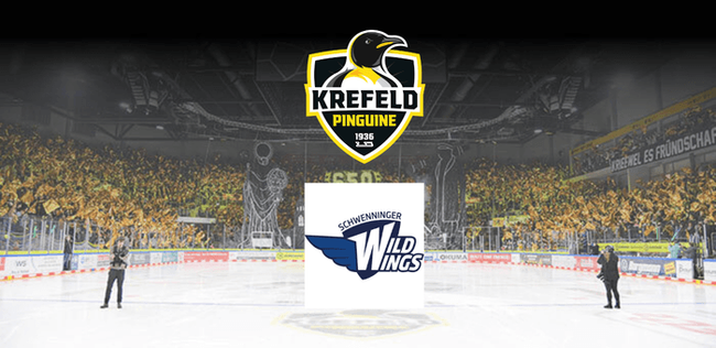 Krefeld Pinguine vs. Schwenninger Wild Wings - Spieltag 41