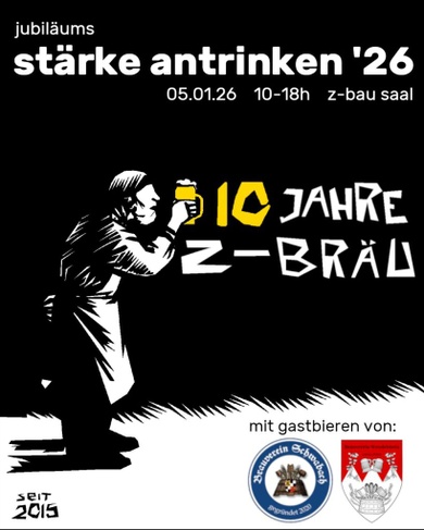 Z-Bräu Stärke Antrinken 2026