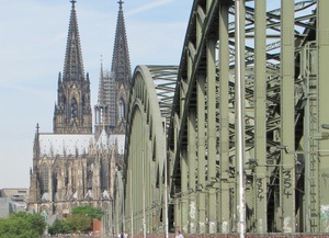 Mit dem Rad zum Kölner Dom