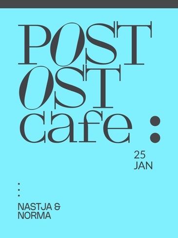 POSTOSTCAFÉ – Nastja und Norma