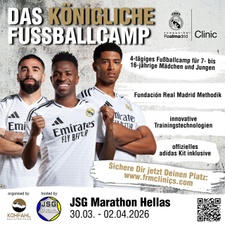 Fundación Real Madrid Clinics zu Gast bei der JSG Marathon Hellas