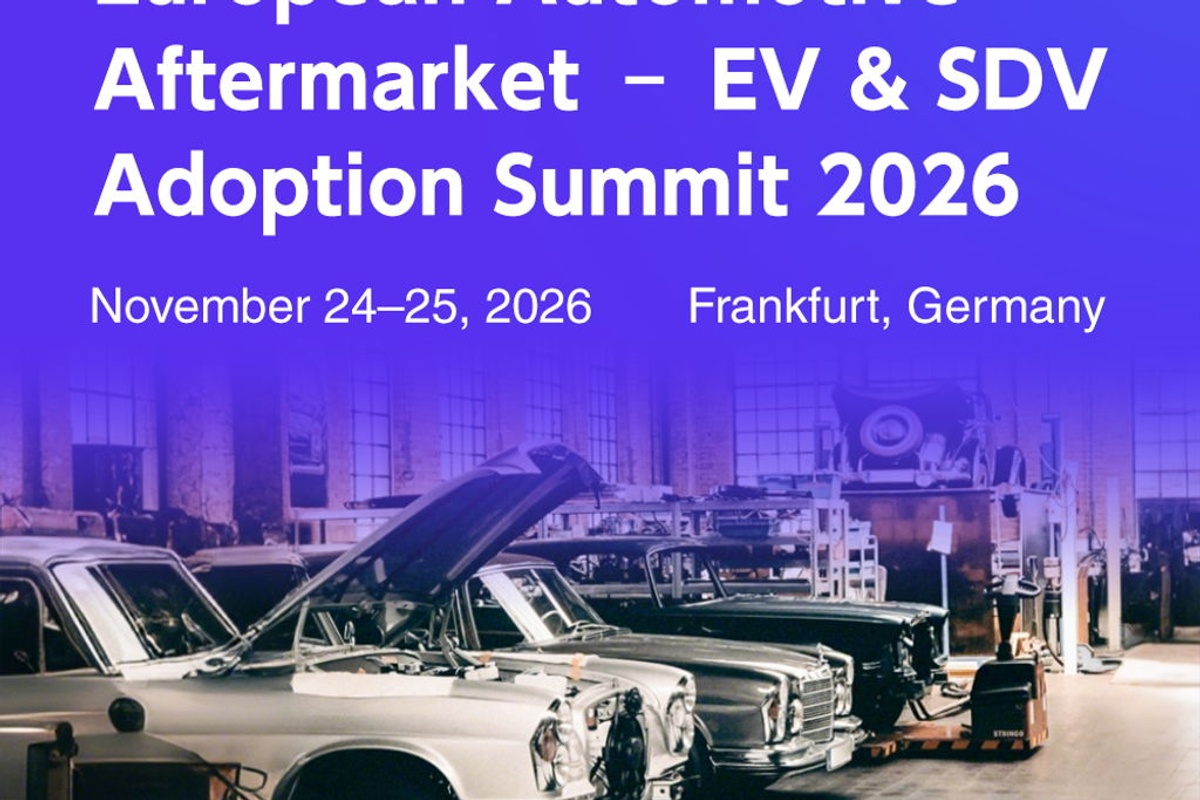 European Automotive Aftermarket – EV & SDV Adoption Summit 2026