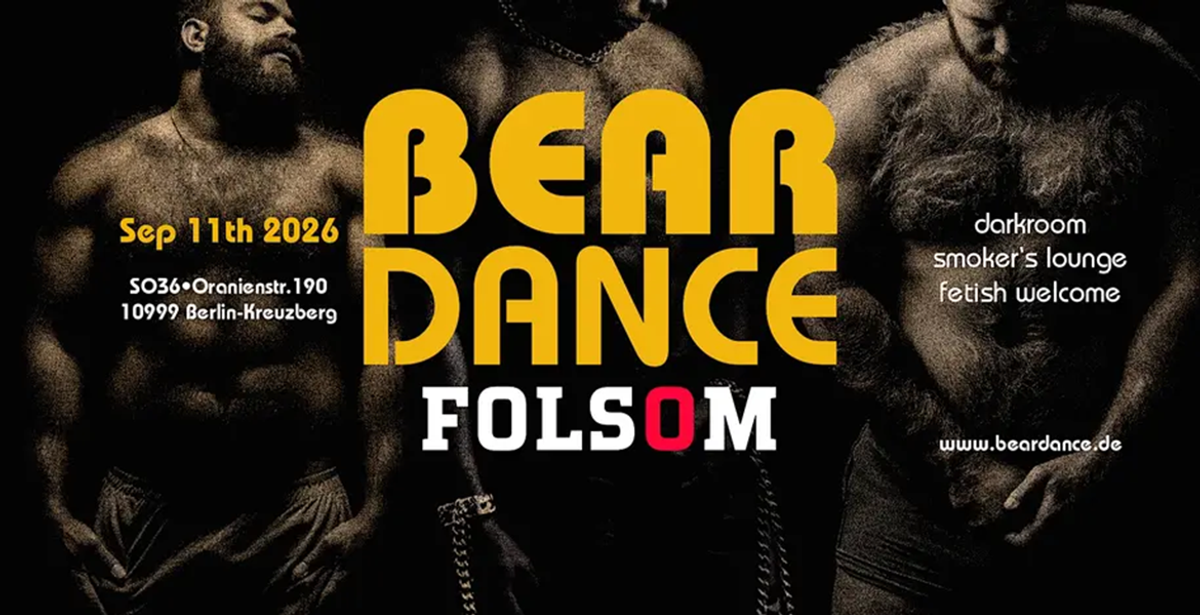 Titelbild der Veranstaltung BEARDANCE FOLSOM