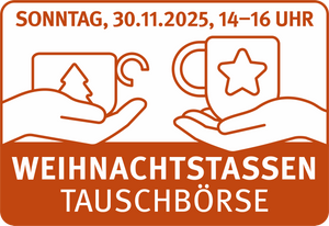 Tausch dich glücklich -Tassentauschbörse auf dem MIKS-Weihnachtsmarkt