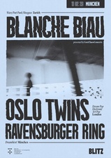 Live at Blitz : CoreChaos w/ Blanche Biau, Ravensburger Ring, Oslo Twins.