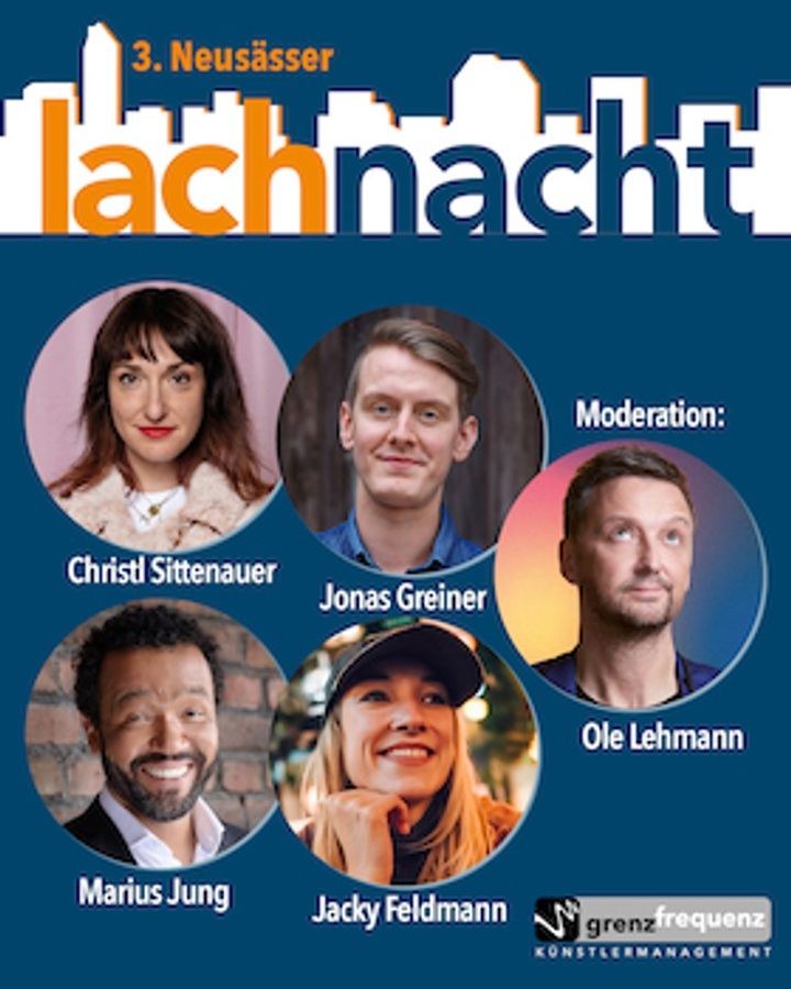 Titelbild der Veranstaltung 3. Neusässer Lachnacht