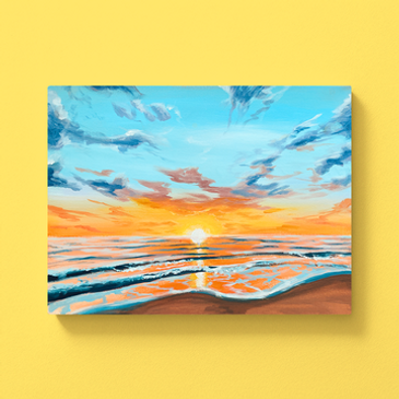 Sunset on the Beach