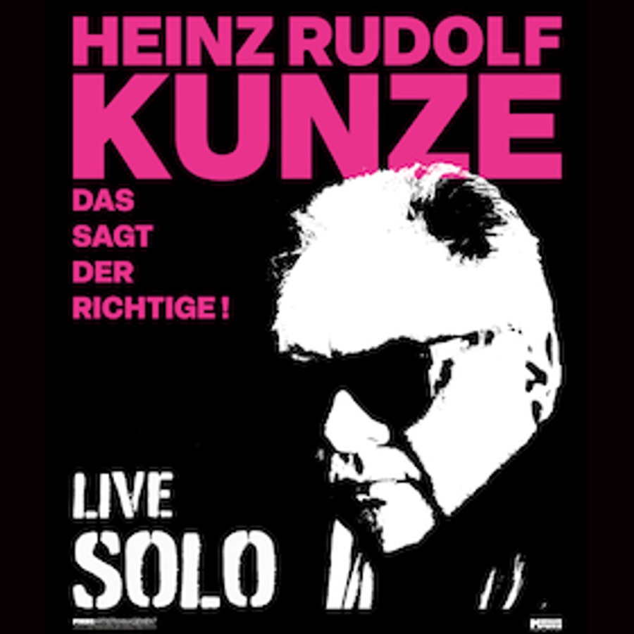 Heinz Rudolf Kunze - Das sagt der Richtige - Live Solo
