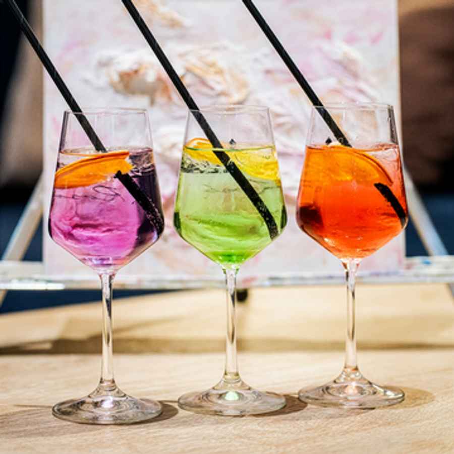 Spritz & Paint: Struktur Abstrakt